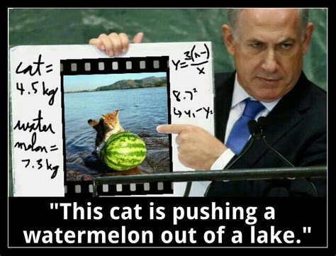 Netanyahu Discovers Watermelon Cat | Netanyahu's Cartoon Bomb | Know ...