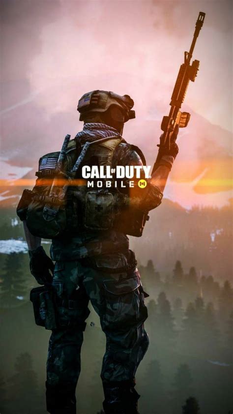 Download Call Of Duty Mobile White M Logo Wallpaper | Wallpapers.com