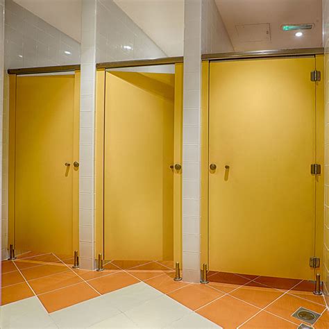 what are the materials of the restroom stall dividers wall board?