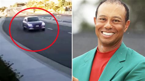 Tiger Woods: Video emerges of moments before car crash