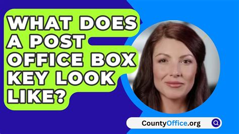 What Does A Post Office Box Key Look Like? - CountyOffice.org - YouTube