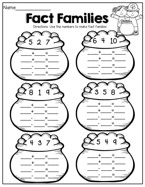 My Family Printable Worksheets