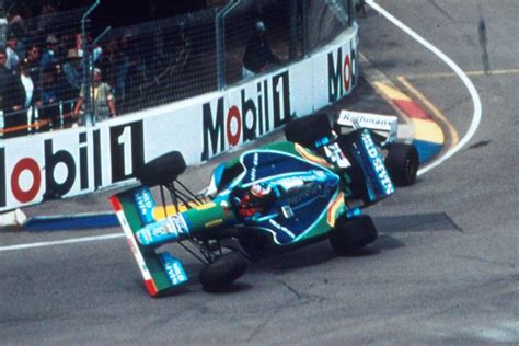 1994 Australian GP – Schumacher controversially wins his first title