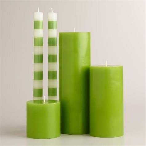 Green Unscented Candle Collection | Candle collection, Unscented candle ...