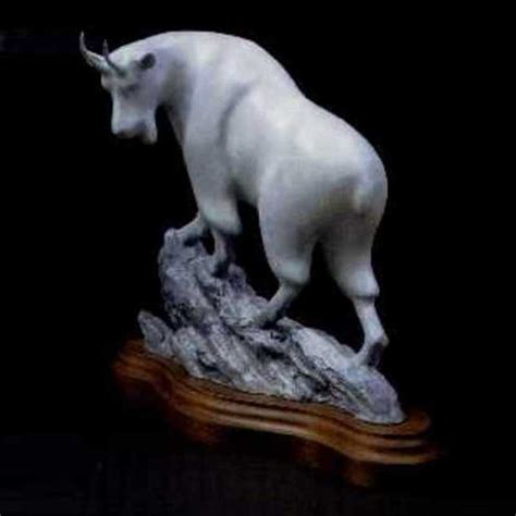 Rocky Mountain Goat Sculpture – Pinnacle Pontiff | Wildlife Bronze ...