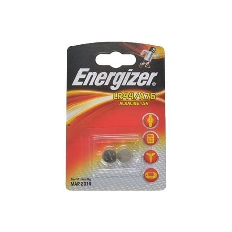 Energizer Coin Batteries LR44 2 Pack | RSIS