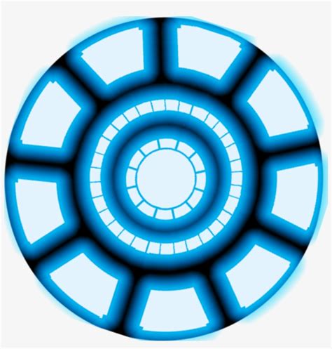 Printable Iron Man Arc Reactor Template - Printable Templates