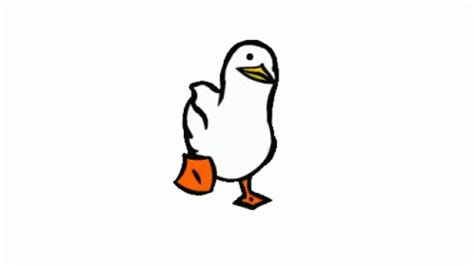 Waddle Waddle Duck Sticker - Waddle Waddle Duck Duck Waddle - Discover & Share GIFs