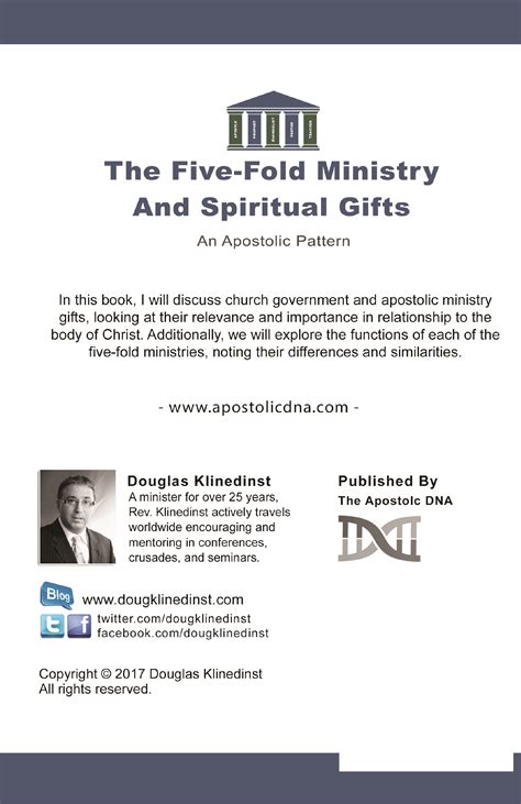 The Five-Fold Ministry & Spiritual Gifts | Doug Klinedinst