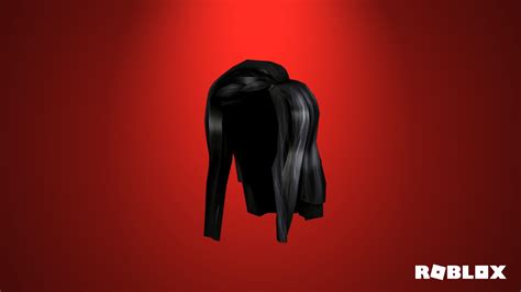 Roblox on Twitter: "Simple, elegant, and timeless! The Black Long and Straight hair is now ...