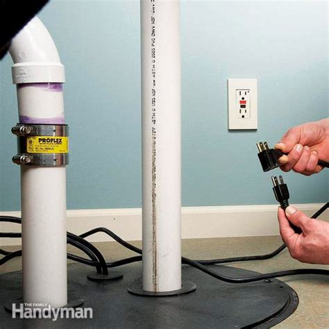 Fixing a Sewage Ejection Pump | Basement odor, Sewage pump, Plumbing repair