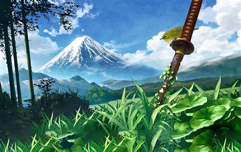 Anime Landscape . Аниме, 1900 X 1200 Mountain HD wallpaper | Pxfuel