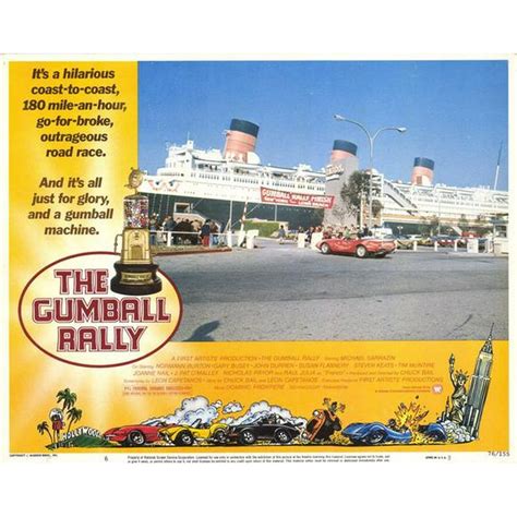 The Gumball Rally - movie POSTER (Style D) (11" x 14") (1976) - Walmart.com - Walmart.com