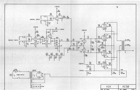 Download "Vox ac30 simplified 1991 schematic" free