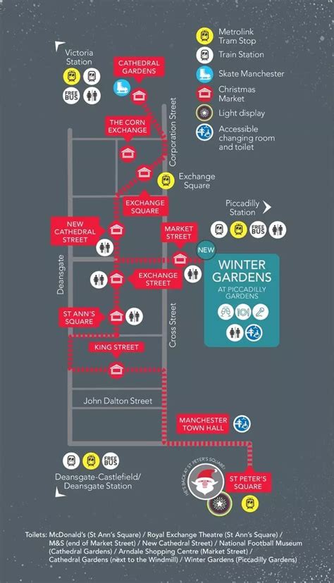 Manchester Christmas Markets 2022 map and guide to locations, dates ...