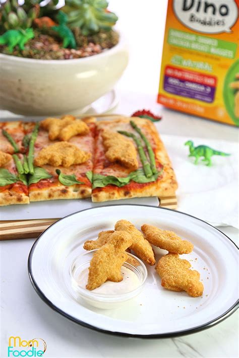 Dinosaur Garden Activity with Dinosaur Pizza! - Mom Foodie