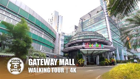 Gateway Mall Cubao Walking Tour : A Mall Unlike Any Other | Quezon City, Philippines | 4K - YouTube