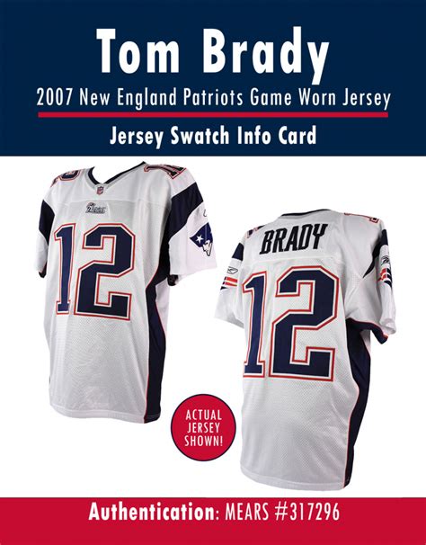 TOM BRADY 2007 PATRIOTS GAME JERSEY MYSTERY SWATCH BOX! | Pristine Auction