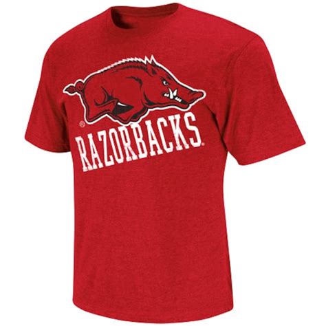 Arkansas Razorbacks Ace Crew Neck T-Shirt - Cardinal