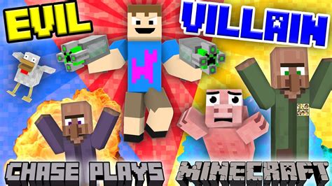 EVIL CHASE plays MINECRAFT! Revenge on the Village Destroyer (FGTEEV Gameplay) - YouTube