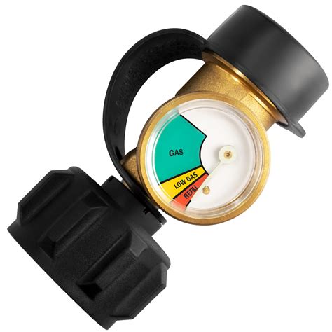 DOZYANT Propane Tank Gauge Level Indicator Leak Detector for 5lb-40lb Propane Tanks (2 Pack ...