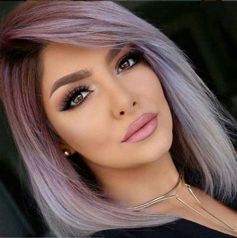 Love the color but I can't do this with my job | Mittellange haare ...