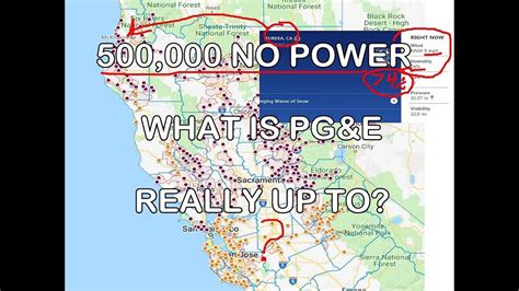 Massive California Power Outage - YouTube