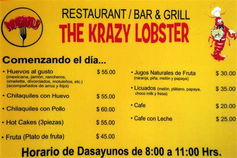 Krazy Lobster Mahahual, restaurant Krazy Lobster, Krazy Lobster cocina del mar mahahual, la ...