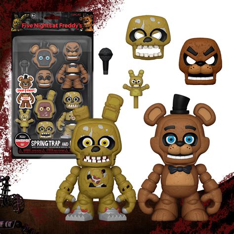 Funko Snap: Five Nights At Freddys Freddy Y Springtrap Pack Mini Figura Funko Pop ...