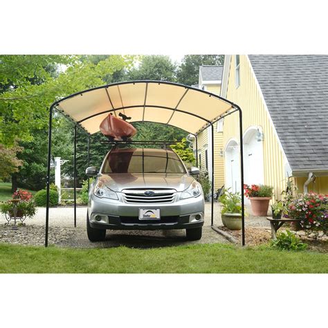 Shelterlogic Round Monarc Canopy 9'x16' Foot Seasonal Shade ...