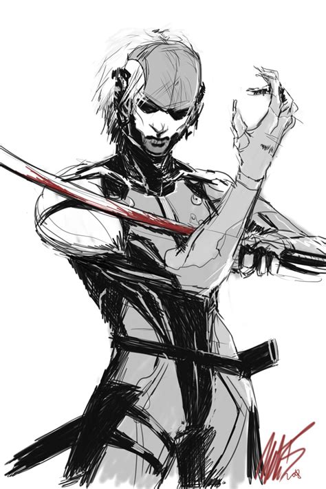 Metal Gear Solid 4 - Raiden by WynaHIros - Fanart Central