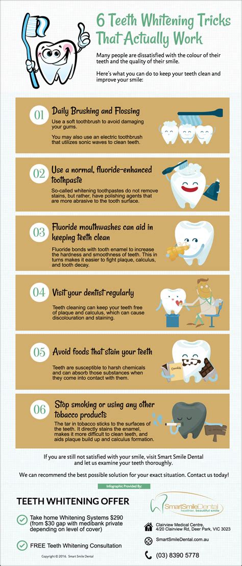 Dentist Deer Park Tips: 6 Teeth Whitening Tricks That Actually Work