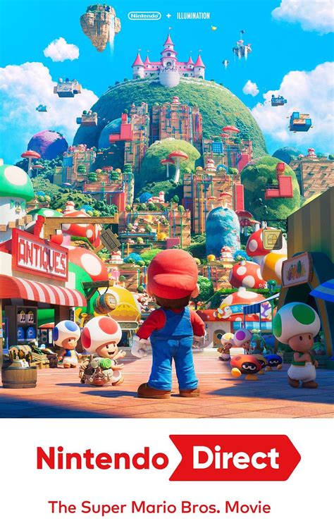 Super Mario Bros. Poster Reveals First Look At Movie's 3D Mario Design