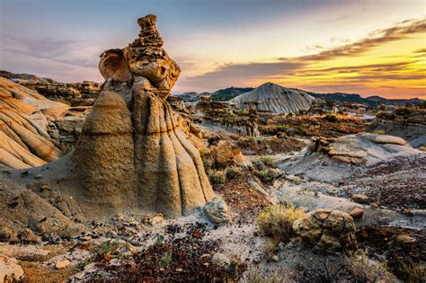 The badlands of Montana - Makoshika State Park - Unusual Places