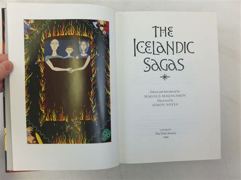 THE ICELANDIC SAGAS written by Magnusson, Magnus, STOCK CODE: 2115012 : Stella & Rose's Books