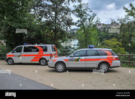 Swiss police cars Stock Photo - Alamy