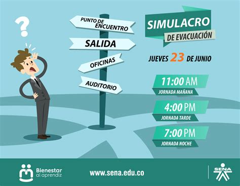 Centro de Desarrollo Agroindustrial y Empresarial: Simulacro de evacuación