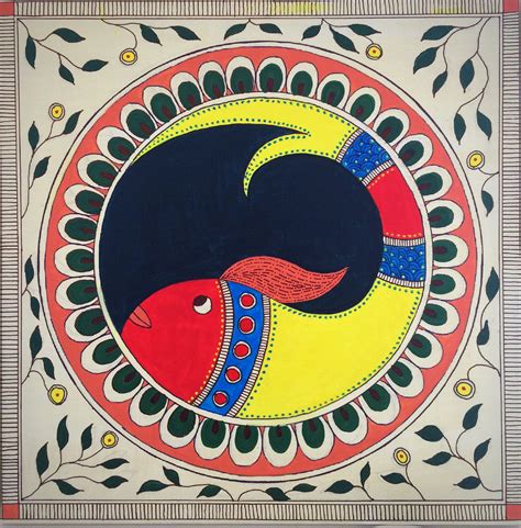 Madhubani Fish