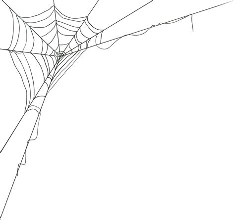 Spider Web Corner PNG Clip Art Image | Gallery Yopriceville - High-Quality Images and ...