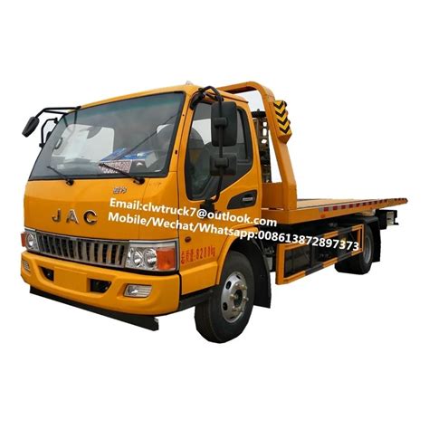 Jac Flatbed Tow Truck Dimensions/wheel Lift Tow Truck For Sale - Buy ...