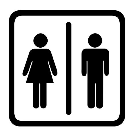 Men Women Toilet Signs - ClipArt Best