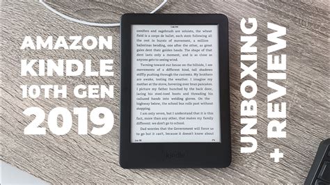 [Unboxing + Review] All-new Amazon Kindle 10th Generation 2019 - YouTube