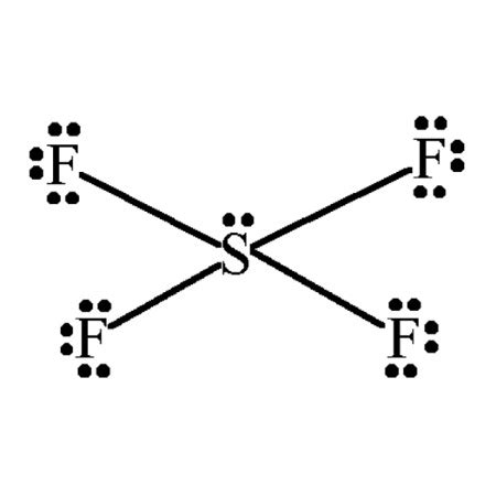 Draw and explain the Lewis structure for the molecule SF4. | Homework.Study.com