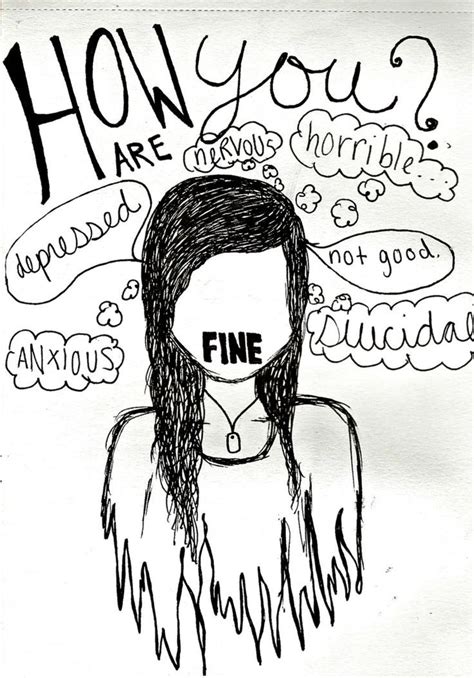 Depressed Girl Crying Drawing at GetDrawings | Free download