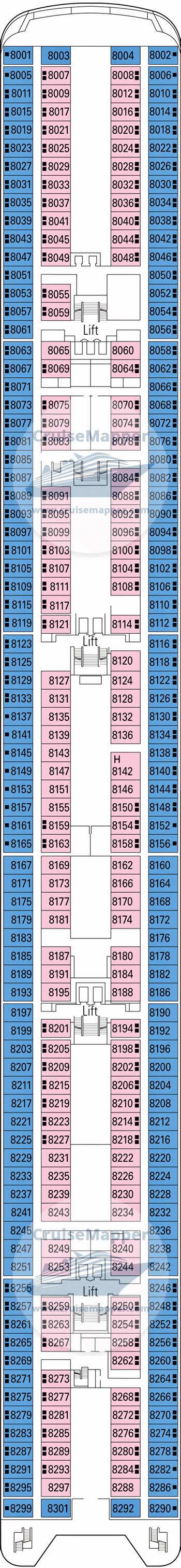 Msc Sinfonia Deck Plan