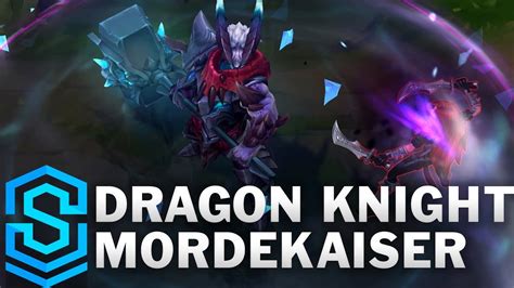 Dragon Knight Mordekaiser 2019 Skin Spotlight - League of Legends - YouTube