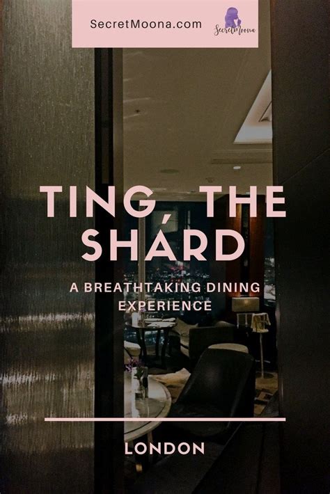 Dining experience at Ting, the Shard - Ting Shard | Europe travel tips, Europe travel guide ...