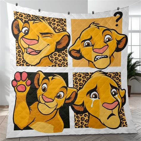 Simba The Lion King Disney Cartoon Gifts Lover Blanket,Simba The Lion King Disney Blanket – Pixeltee