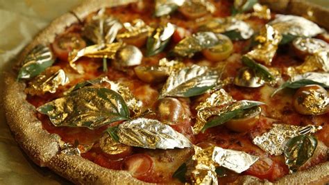 Pizza Design Co creates 23ct gold leaf pizza | News Local