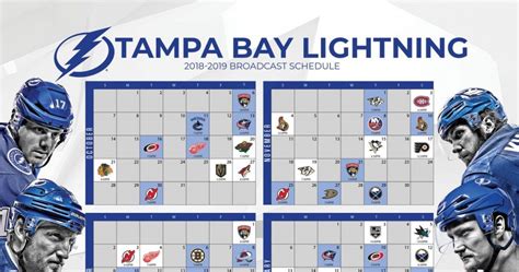 Tampa Bay Lightning Printable Schedule - Printable Schedule